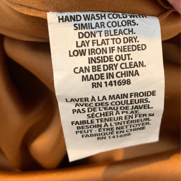 Ramy Brook Copper Long Sleeve Sequin Hallie Dress Womens XS - Picture 9 of 12